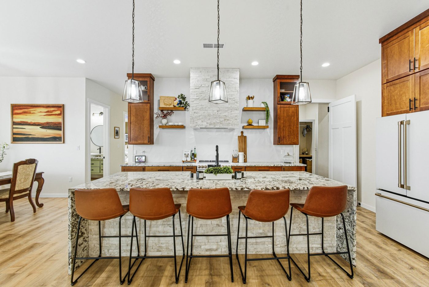 Sandia Park — kitchen island