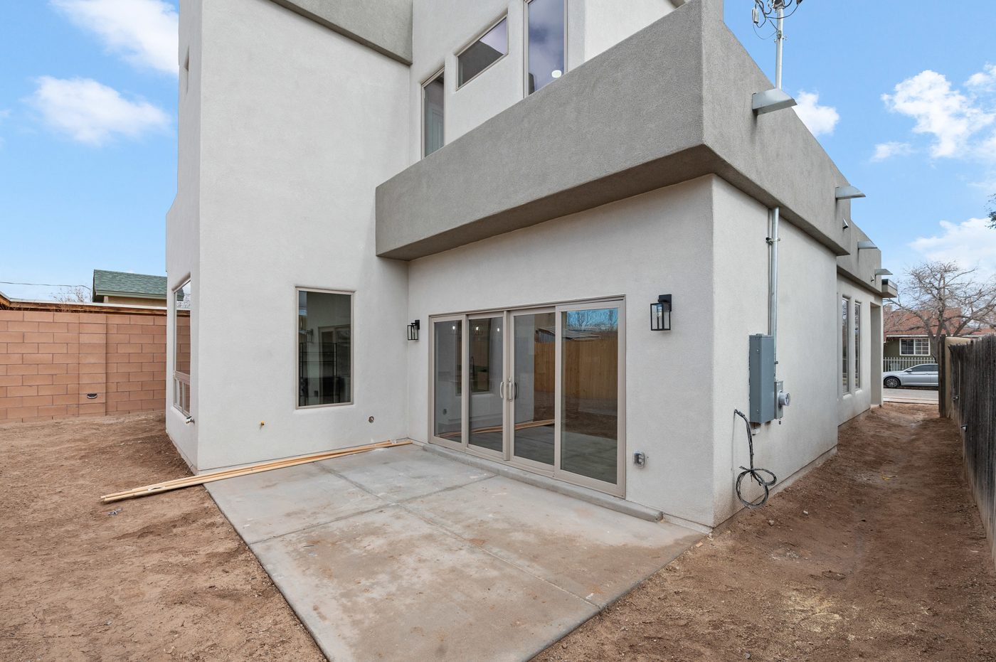 Albuquerque — rear elevation